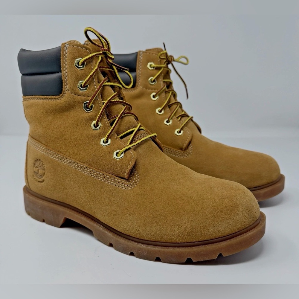 Preowned Women’s Timberland Linden Woods 6” Wheat Waterproof Boot Sz 7.5